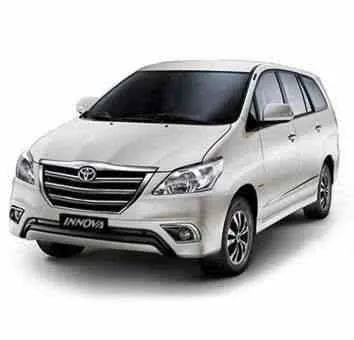 Toyota Innova taxi for hire in Srinagar, Kashmir